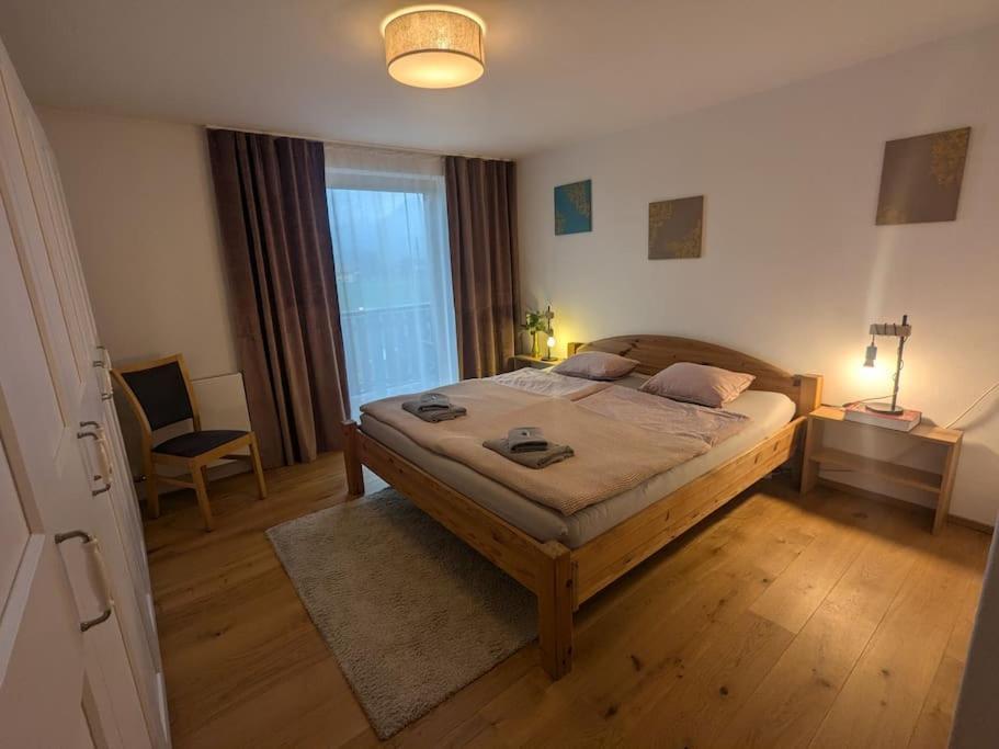 Und Kueche Mit Balkon Und Ausblick Apartment Golling an der Salzach