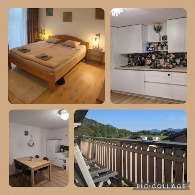 Und Kueche Mit Balkon Und Ausblick Apartment *
